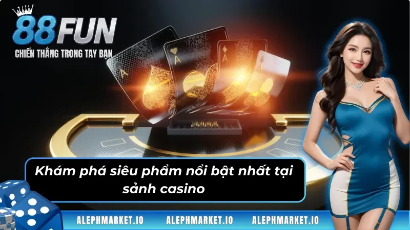 Khám Phá Siêu Phẩm Nổi Bật Nhất Tại Sảnh Casino Fun88