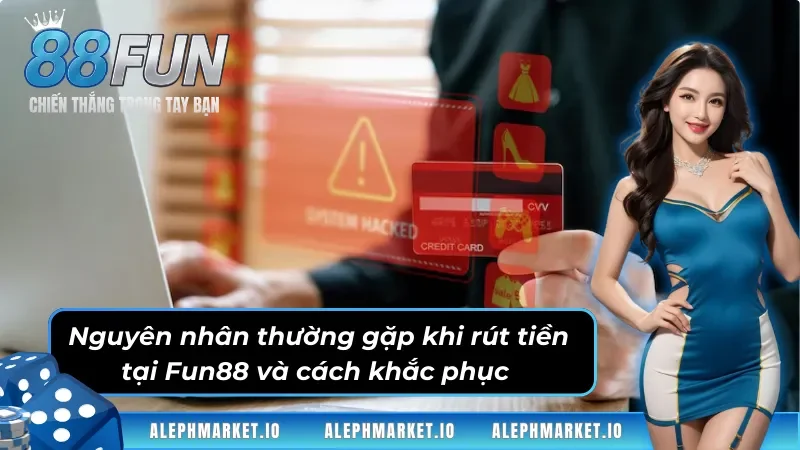 Nguyên nhân thường gặp khi rút tiền tại Fun88 và cách khắc phục 